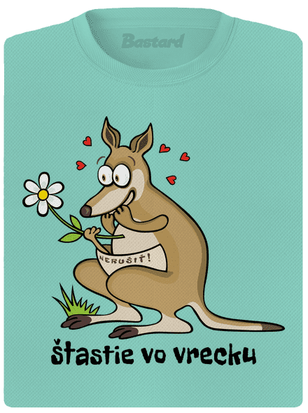 Šťastie vo vrecku dámske športové tričko Mint Mal