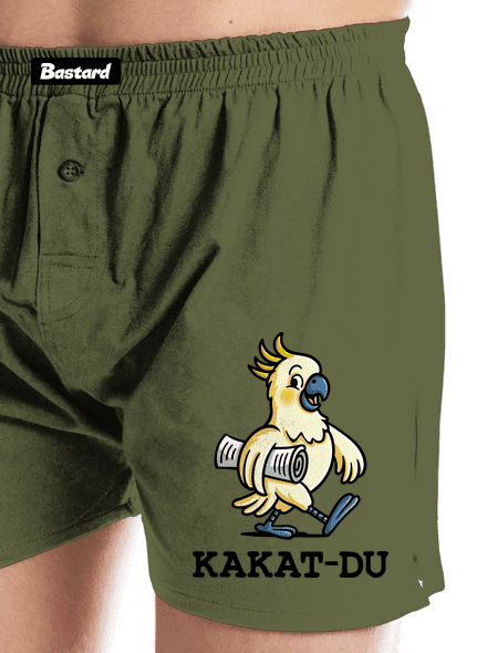 Kakat-du pánske trenky Khaki