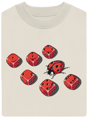 Mimikry unisex mikina bez kapucne Off White