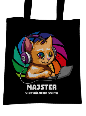 Majster virtuálneho sveta taška Black