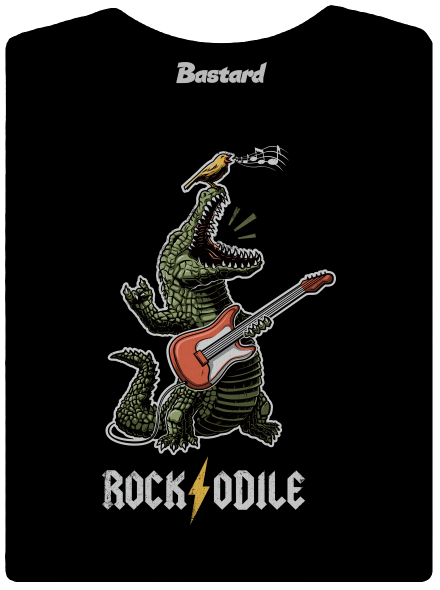 Rockodile dámske tričko Black