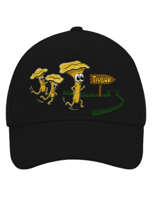 Beží líšky k táboru šiltovka baseballka Black