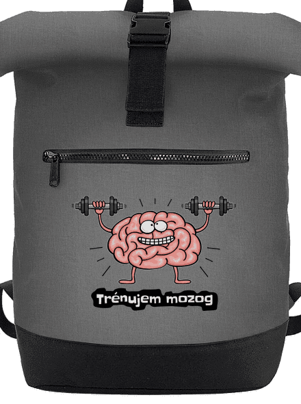 Trénujem mozog  batoh Grey Marl