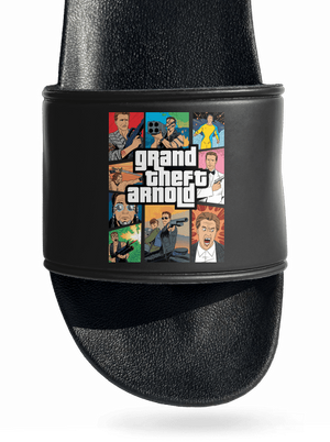 Grand Theft Arnold šľapky Black