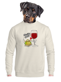 unisex mikina bez kapucne