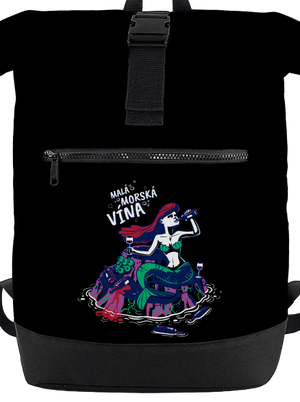 Malá mořská vína batoh Black