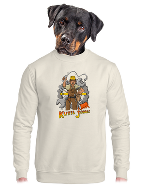 unisex mikina bez kapucne