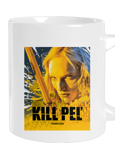 Kill Peľ veľký hrnček White
