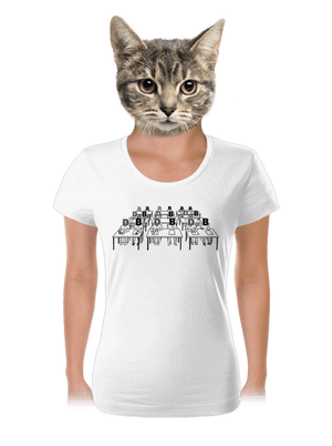 Cimrman: Debil, blbeček dámske tričko White