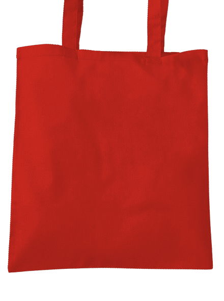 Bez potlače taška Bright Red