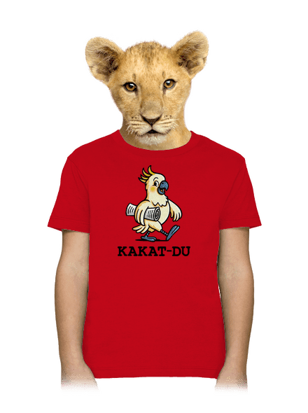 Kakat-du detské tričko Red