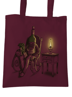 Dedo, rozprávaj taška Burgundy