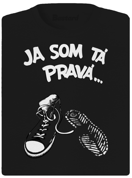 Hľadám tú pravú dámske športové tričko Black