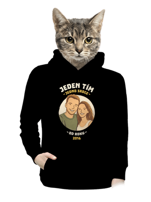 dámska mikina klokanka