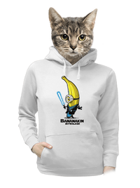 dámska mikina klokanka