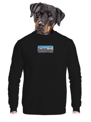 unisex mikina bez kapucne