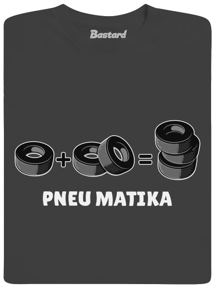 Pneu Matika pánske dlhý rukáv Dark Grey