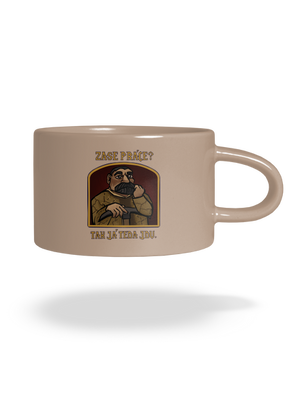 Zase práce? hrnček makronka Brown Macaron