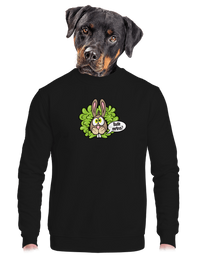 unisex mikina bez kapucne