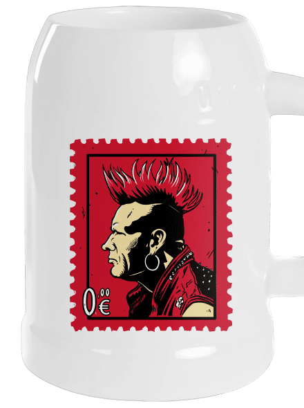 Známka punku polliter White