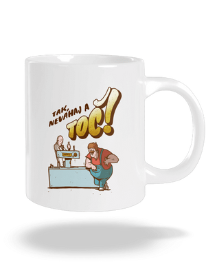 Neváhaj a toč veľký hrnček White