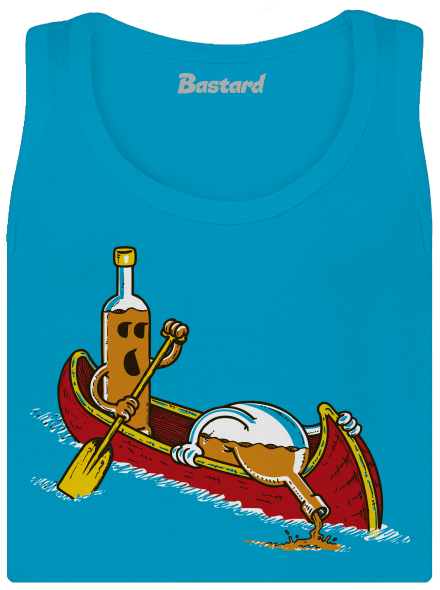 Rumáci dámske tielko klasické Blue Atol
