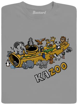 KaZoo pánske tričko Sport Grey