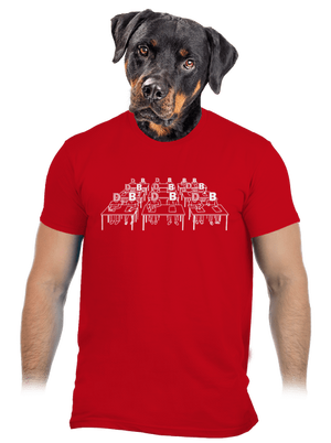 Cimrman: Debil, blbeček pánske tričko Red