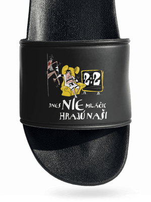 Hrajú naši šľapky Black