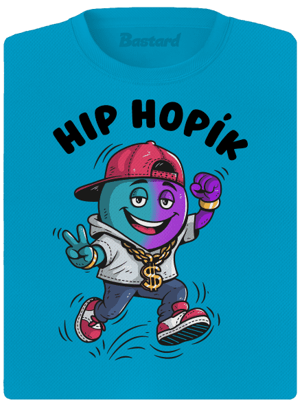 Hip Hopík dámske športové tričko Blue Atol