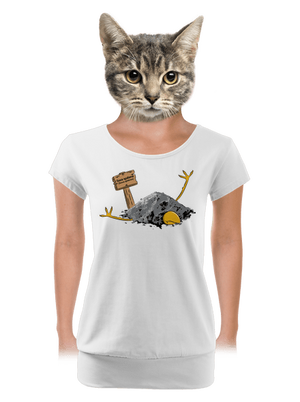 dámske tričko s lemom