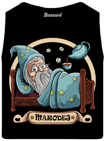 Marodej pánske tielko Black