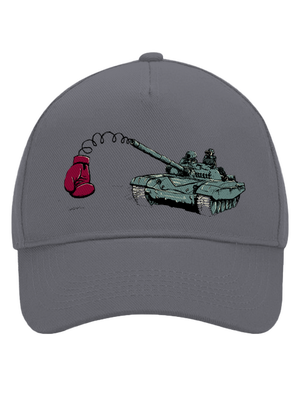 Tank šiltovka baseballka Graphite grey