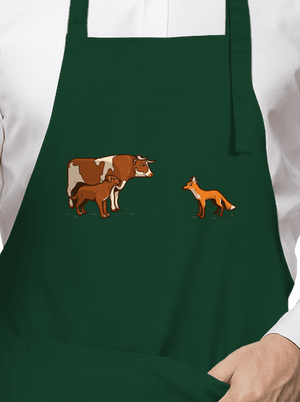 Vůl, pes a vulpes zástera Bottle Green