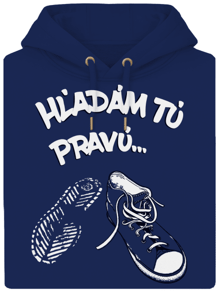 Hľadám tú pravú unisex mikina premium Navy