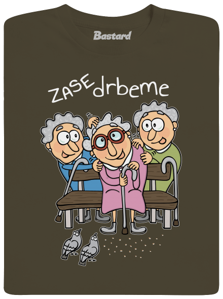 Zase drbeme pánske dlhý rukáv Urban Khaki