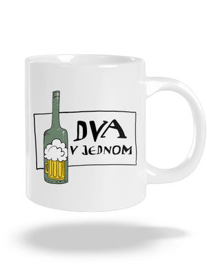 Dva v jednom veľký hrnček White