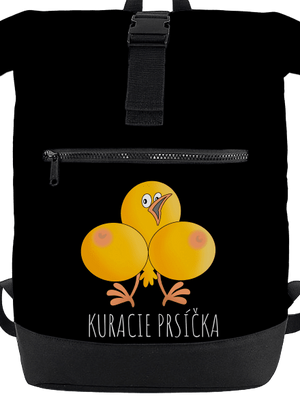 Kuracie prsíčka batoh Black