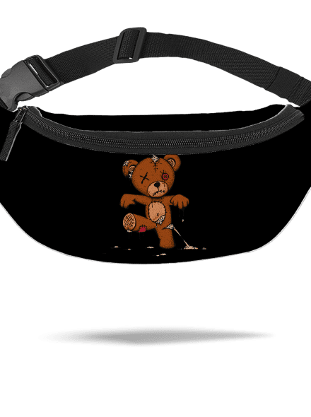 Zombie teddy ľadvinka Black