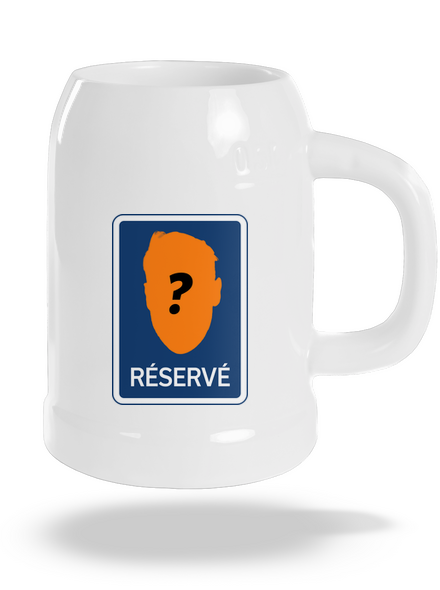 Značka réservé polliter White