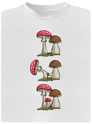 Z hubárskej kroniky pánske športové tričko White