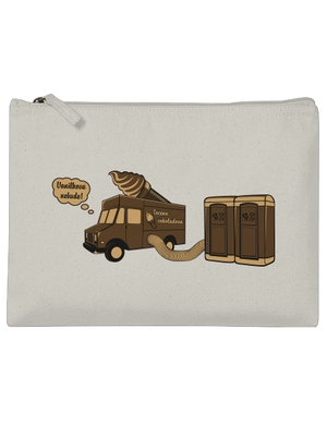 Točená čokoládová taštička Stracciatella