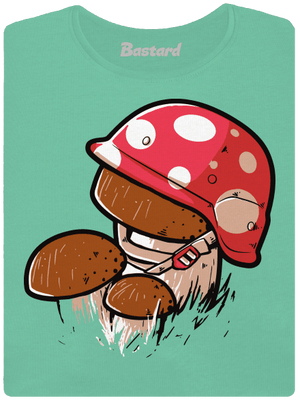 Hríb dámske tričko prémium Mint Mal