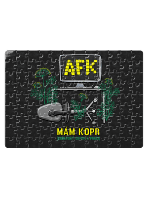 Mám kopr puzzle White