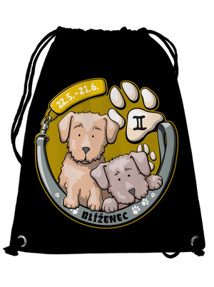 Psí horoskop: Blíženci vak Black