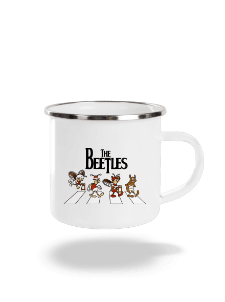 Beatles plecháčik White