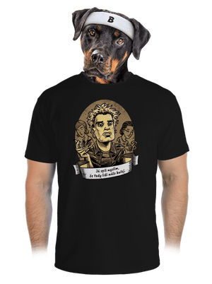 B14: Samotáři pánske športové tričko Black