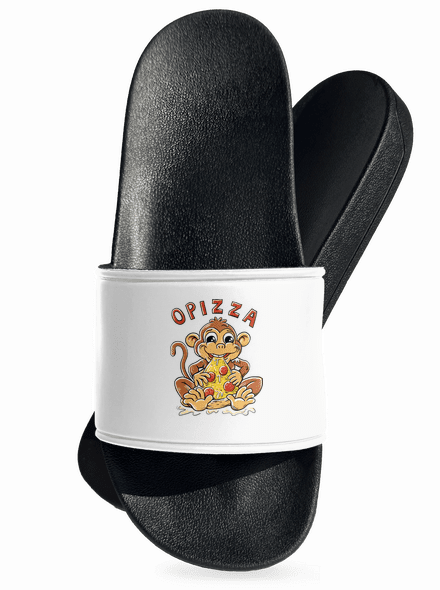 Opizza šľapky White