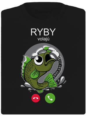 Ryby volají dámske športové tričko Black