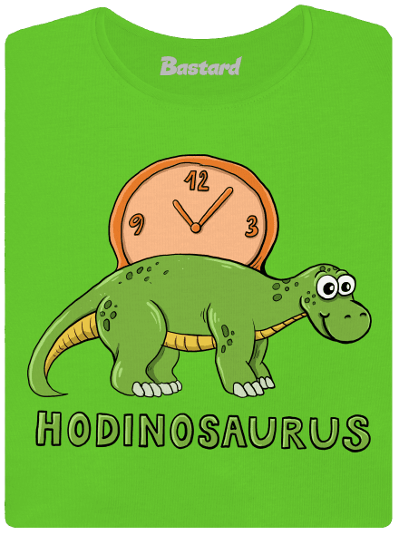 Hodinosaurus dámske tričko Apple Green
